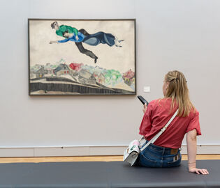 В Пушкинском музее открылась масштабная выставка Шагала В Пушкинском музее открылась масштабная выставка Шагала