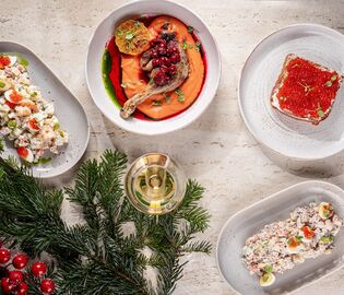 В Abrau Club на Петровке запустили праздничное меню В Abrau Club на Петровке запустили праздничное меню