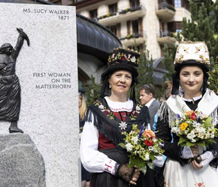 В Швейцарии вспоминают первую женщину, покорившую Маттерхорн