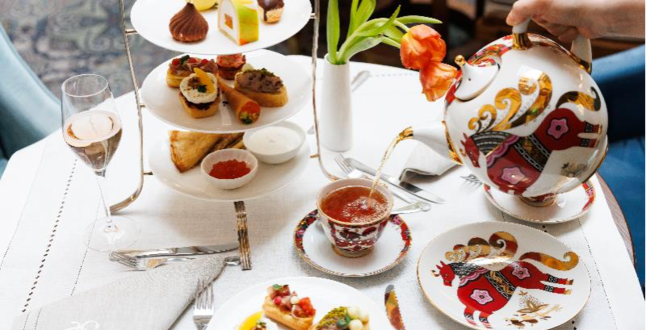 В «Гранд Отеле Европа» начинаются весенние чаепития 