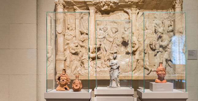 У Пушкинском музее открылась выставка с античными терракотами