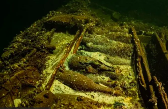 У берегов Швеции нашли затонувшее судно с шампанским для российского царя