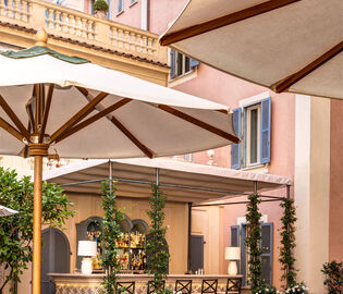 Римский отель Rocco Forte начал сотрудничать с дизайнером Дельфиной Делеттре-Фенди | Фото