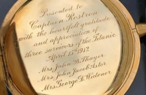 Часы капитана, спасшего пассажиров «Титаника», продали на торгах за рекордную сумму